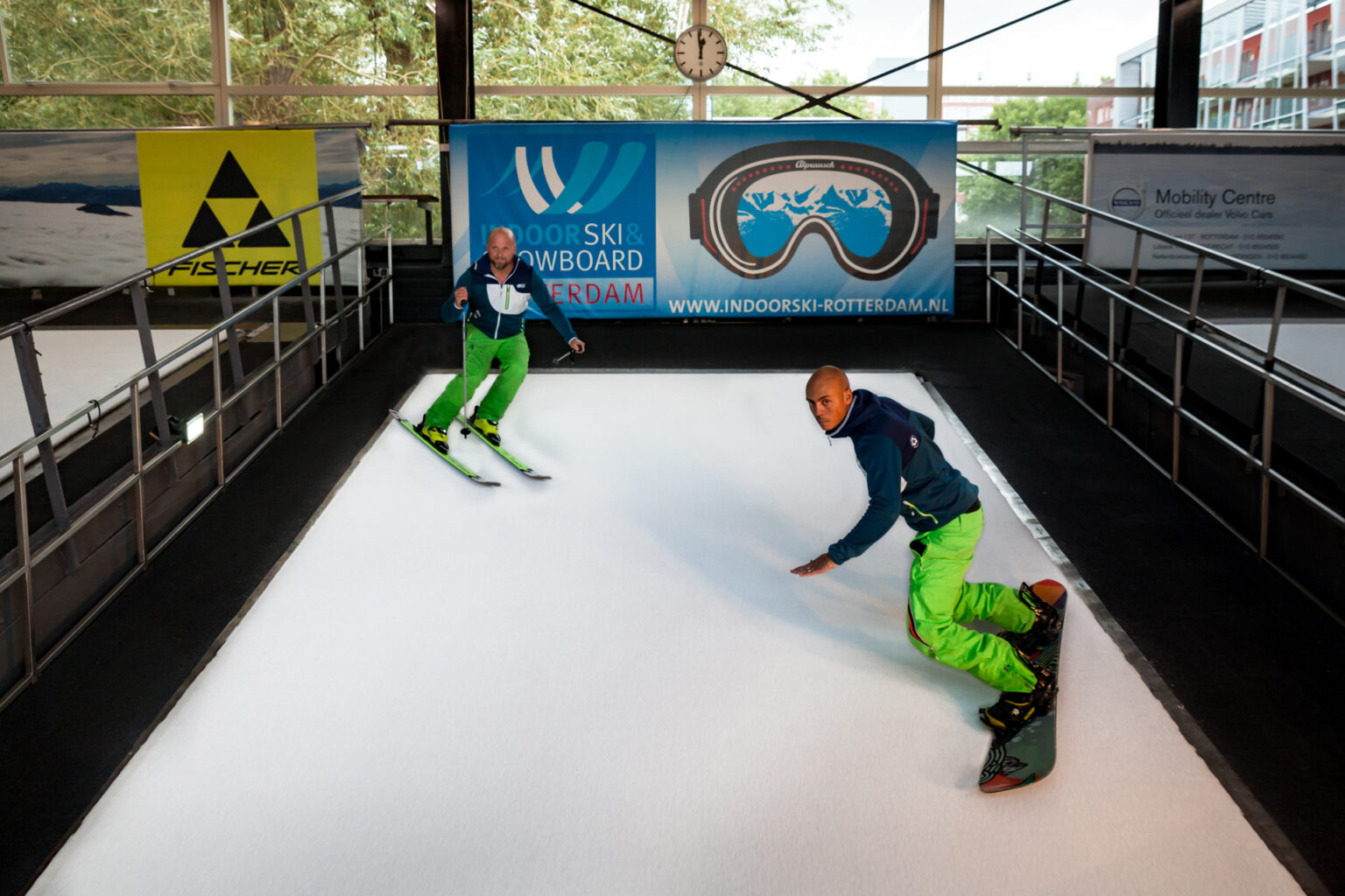 Rol- en borstelbanen | Skihal.com | Skiën & snowboarden